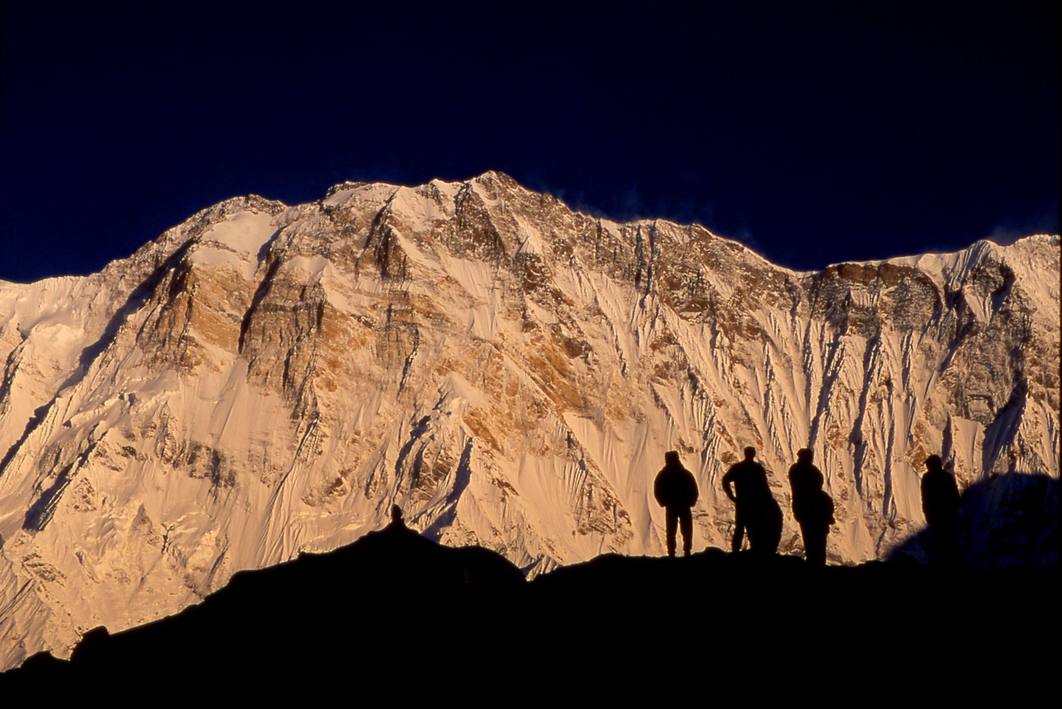 003 Annapurna I from ABC just after sunrise..jpg